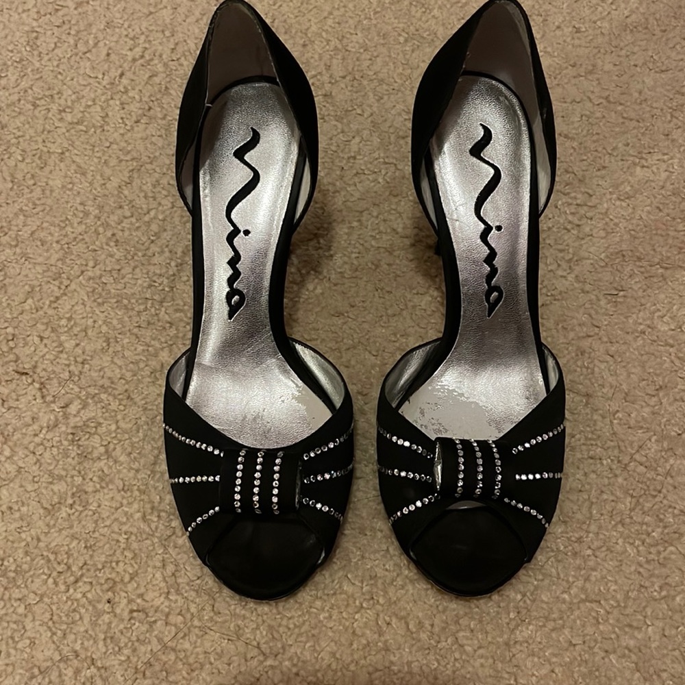Nina Black Heels